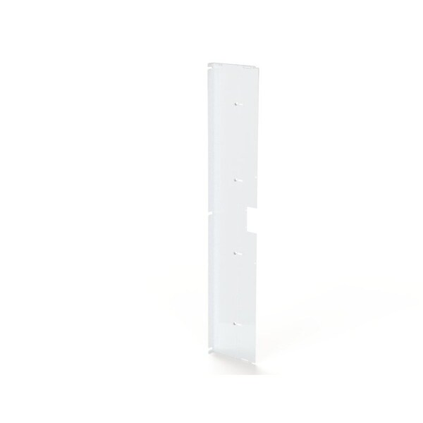 Barrier Plate, 77.94 in. H x 17.44 in. W x 1.63 in. L, Carbon Steel
